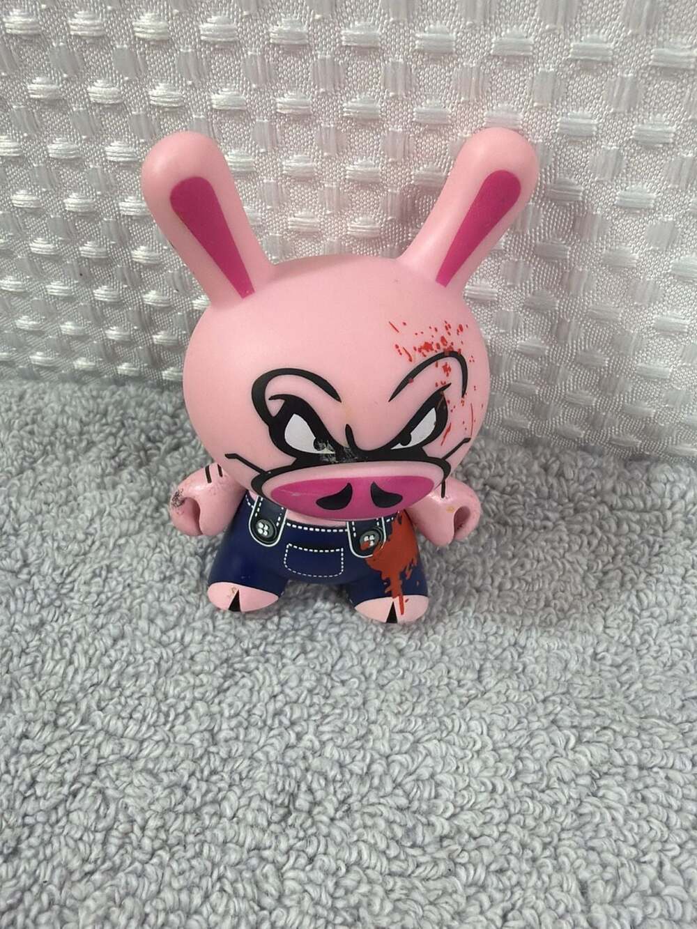 Kidrobot Dunny 2009 Endangered Series 3-Inch Bacon By Sket One